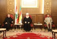 أبي المنى يستقبل وفدَي “الشيعي الأعلى” و“الأخوّة الإنسانية”
