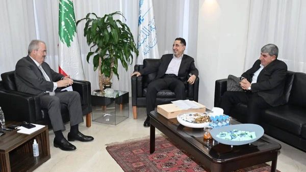 لقاء بين جابر والحاج حسن لبحث احتياجات البلديات بعد الاعتداءات الإسرائيلية