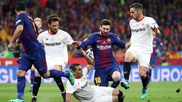 برشلونة يصطدم بإشبيلية في قمة ربع نهائي كأس إسبانيا