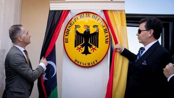 إعادة فتح السفارة الألمانية في ليبيا