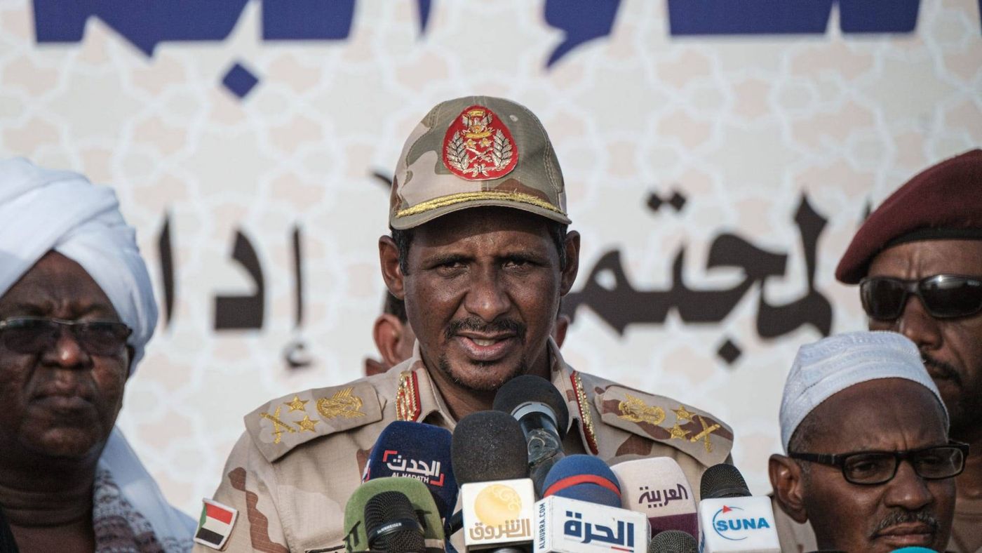 حميدتي يعلن تشكيل مجلس الأمن والدفاع في السودان
