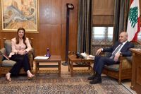 أورتاغوس غادرت عين التينة بعد لقائها بري دون الإدلاء بأي تصريح