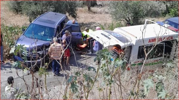 حادث سير في الخرايب واحتراق شاحنة في حارة صيدا