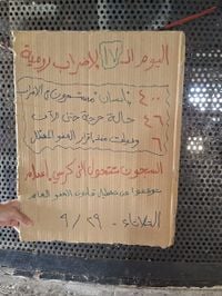 سجناء رومية يواصلون إضرابهم لليوم الـ17.. وارتفاع الحالات الحرجة إلى 46