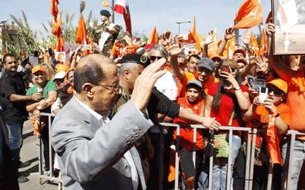 ضرب الميثاقية بفتك الحضور المسيحي وبابعاد عون المشرقي العروبي