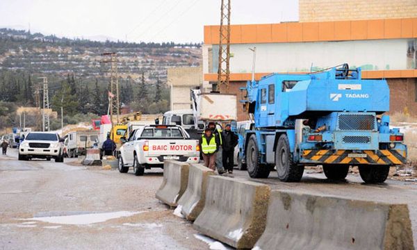 الجيش السوري يدخل منشأة نبع الفيجة