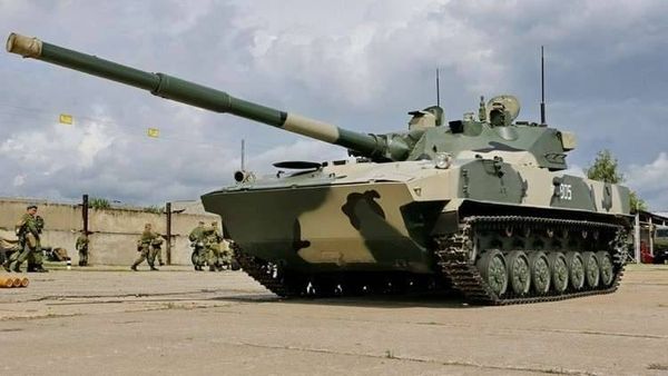 قوات المظليين الروسية تتزود بدبابة برمائية خفيفة