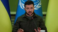 زيلينسكي يتهم روسيا بتعريض العالم إلى أزمة غذاء