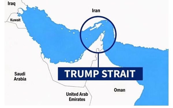 نشر الرئيس الأميركي دونالد ترامب مجددًا صورة لمضيق هرمز، يحمل اسم “مضيق ترامب”، بعد وقت قصير من اقتراح إيراني لفتح الممر المائي في غضون أسبوع، إذا استجابت الولايات المتحدة لشروط ضمنتها ضمن خطتها الجديدة