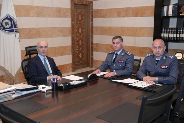 الحجار وعبدالله بحثا التحضيرات لمؤتمر دعم الجيش والقوى الأمنية