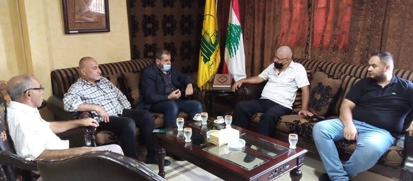 مسؤول الحزب في صيدا استقبل وفد الجبهة الشعبية