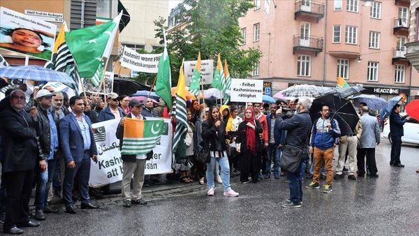 السويد.. وقفة احتجاجية تنديدا بسياسات الهند في إقليم كشمير