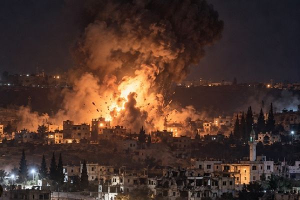 تفجير ضخم يهزّ الخيام بعد منتصف الليل