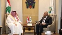 شقير استقبل سفير السعودية 
في زيارة تعارف