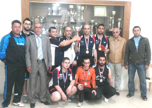 الشباب حوش الامراء
بطل طاولة البقاع