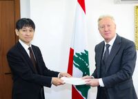 رجي يستقبل سفير اليابان
