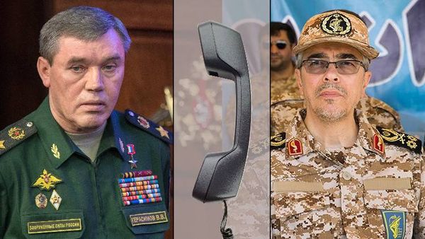 رئيسا الأركان الروسي والإيراني: ضرب واشنطن لسوريا يهدف إلى تعزيز معنويات الإرهابيين