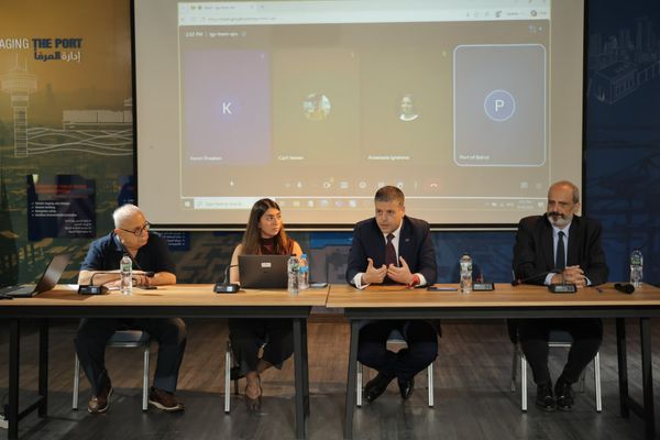 ورشة عمل في مرفأ بيروت: النفّي يؤكد أهمية “المصالحة" بين المرفأ والمدينة