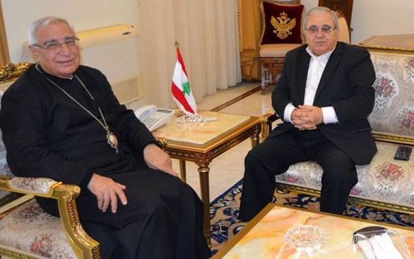 العبسي التقى ماريـو عون والمقدسي
