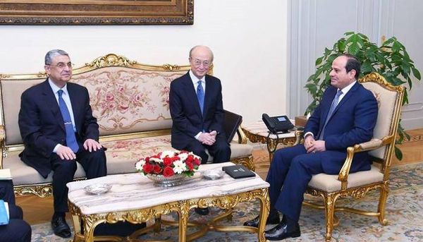 إلام تطرّق السيسي ومدير الوكالة الدولية للطاقة الذرية خلال لقائهما؟