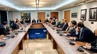 شقير والبساط يطلقان مجلس رجال الأعمال اللبناني - السوري برئاسة خليل عرب