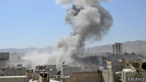 مقاتلات تستهدف مواقع للمعارضة في ريف دمشق
لافروف : محاولات لتشويه مضمون جنيف ــ 2