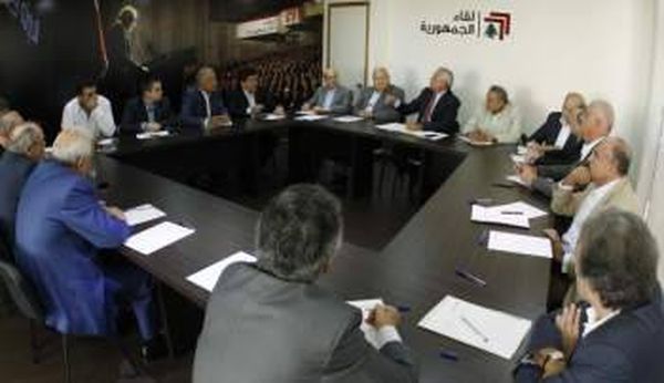 لقاء الجمهورية: للتوصل بأسرع وقت لإقرار قانون يؤمن صحة التمثيل