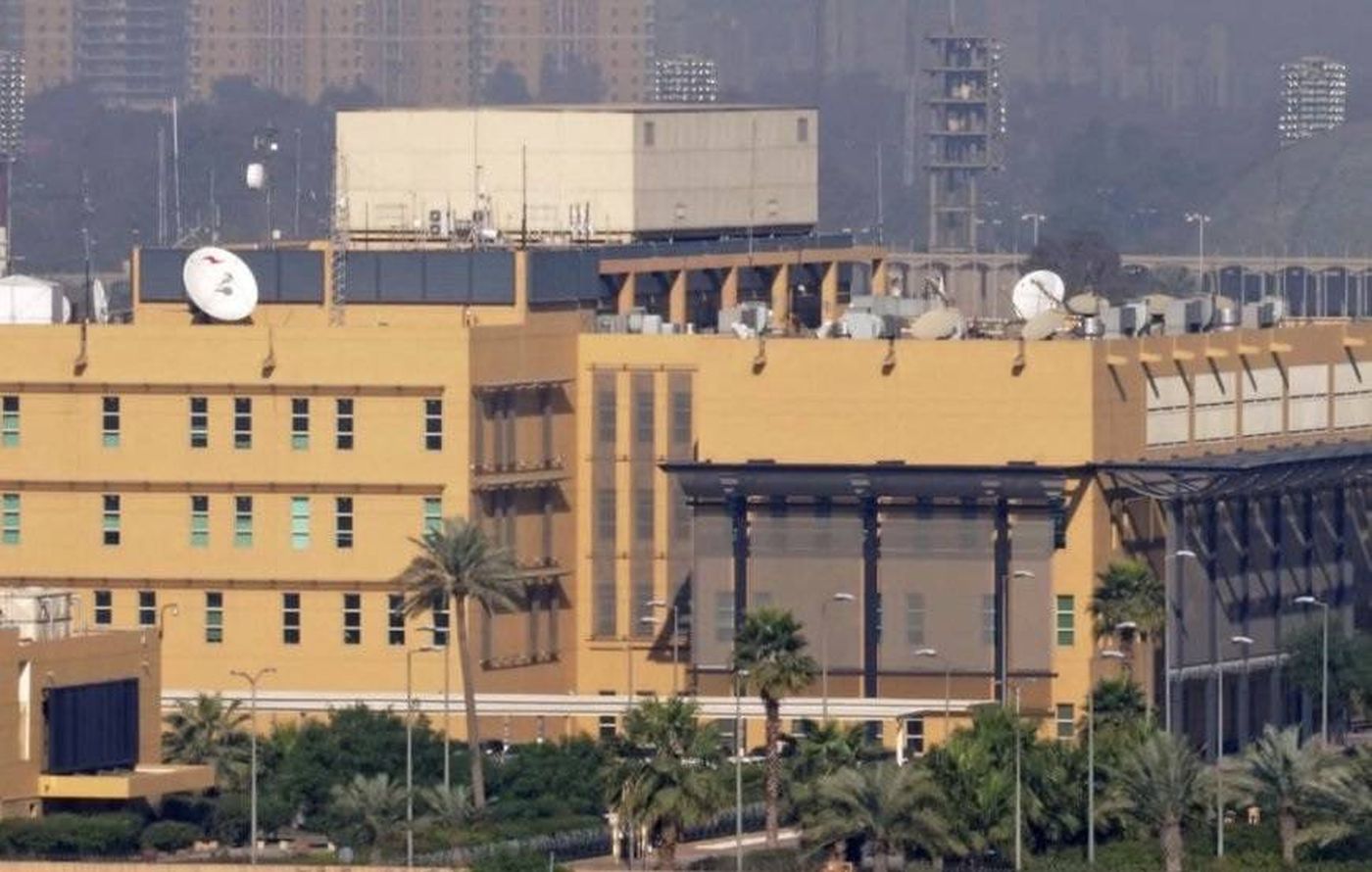 انفجار عنيف يهز السفارة الأميركية في بغداد