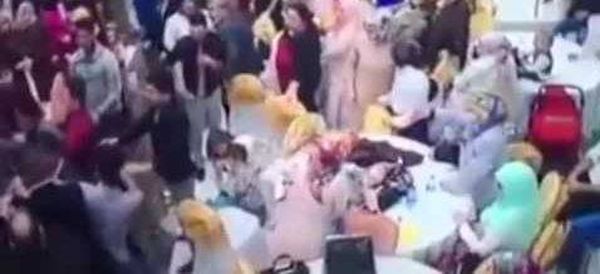 بالفيديو.. رجلٌ يدهس 4 مدعويين في زفاف بسبب...