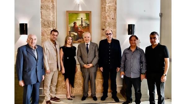 سلامة يبحث مع أسامة الرحباني حماية حقوق المؤلفين والملحنين