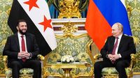 الشرع من موسكو: روسيا تدعم وحدة سوريا واستقرار الإقليم