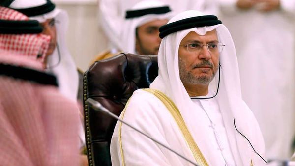 قرقاش: لابد من تفعيل الدور العربي لحل الأزمة السورية