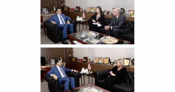 مرقص يلتقي السفير الأوسترالي وبلاسخارت