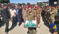 بوداي شيّعت الشهيد شمص بموكب مُهيب
العميد عون: نعاهده على أن نتابع المسيرة
...وعازمون على مُلاحقة المجرمين