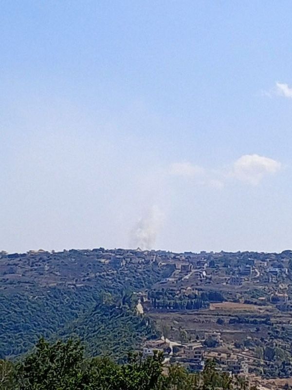 تفجير إسرائيلي في ميس الجبل