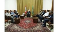 الخطيب يستقبل وفد المؤسسة الإسلامية للتربية والتعليم