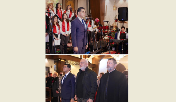 مرقص يرعى رسيتال «ميلاد السلام» في بصاليم