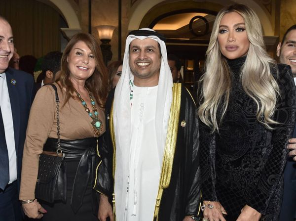 بالصّور: سياسيي، فناني وإعلاميي لبنان.. في العيد الوطني الإماراتي