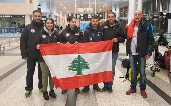 بعثة تزلج الى ليتوانيا