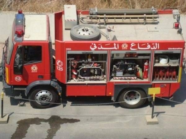 اخماد حرائق ونقل واسعاف 10 حالات طارئة