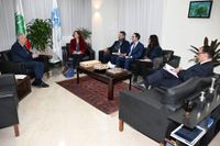 جابر عرض أمام وفد الخزانة الفرنسية للإجراءات الحكومية