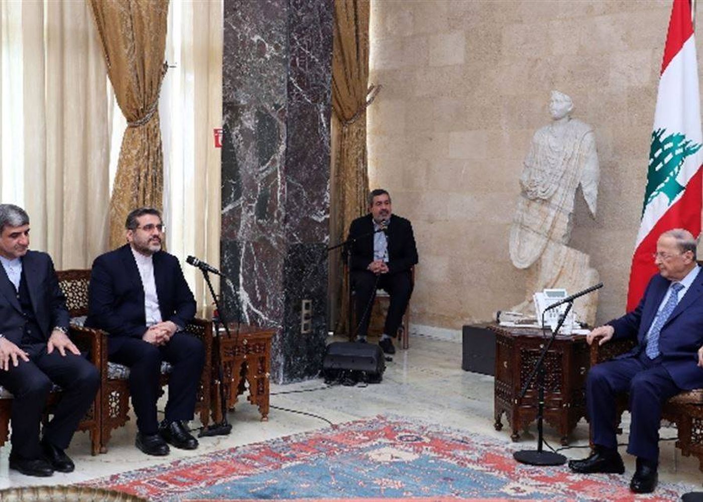 عون استقبل وزير الثقافة الإيراني: نجاح مفاوضات فيينا مؤشر سلام لكل المنطقة