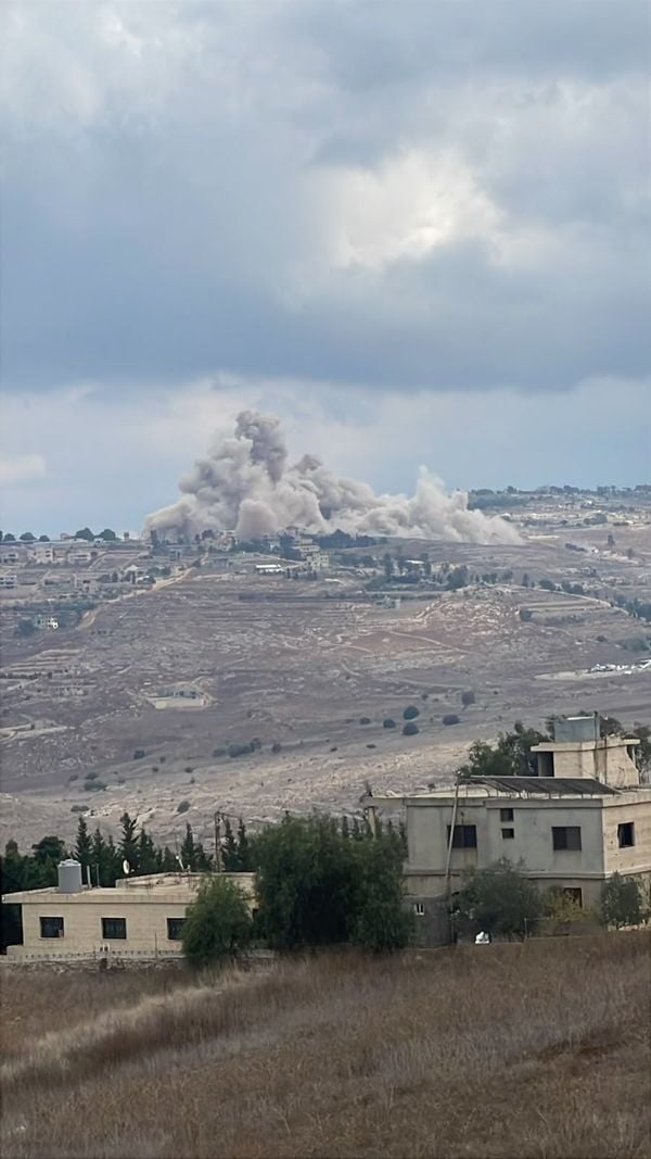 تفجير في بلدة ميس الجبل.