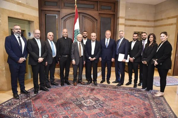 بري يتابع أوضاع القرى الحدودية ويستقبل وفدًا من عين إبل