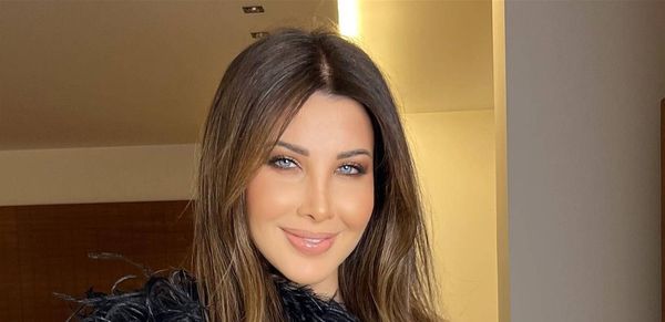 نانسي عجرم برفقة جورجينا رودريغيز و رونالدو في افتتاح موسم الرياض