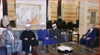 سلام استقبل وفد دار الإفتاء في صور والجنوب