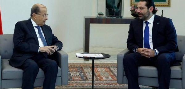 عون التقى الحريري وترأس اجتماع المجلس الاعلى للدفاع