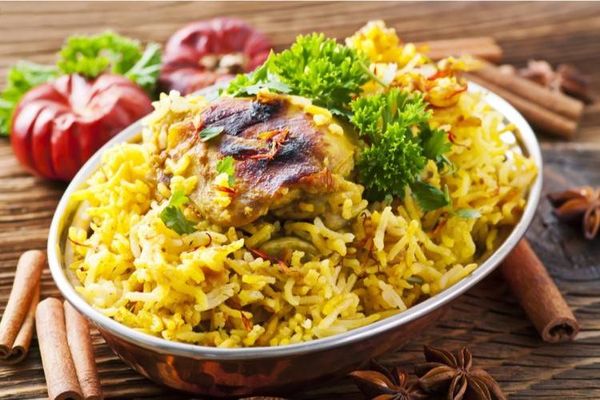 طريقة عمل برياني دجاج