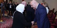 ممثلة سعد...بهية الحريري في قداس مار مارون