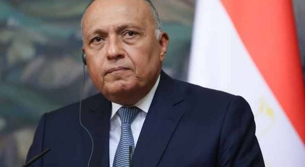 وزير خارجية مصر من موسكو: نتحرّك نتيجة إدراك الدول العربية خطورة الأزمة في أوكرانيا